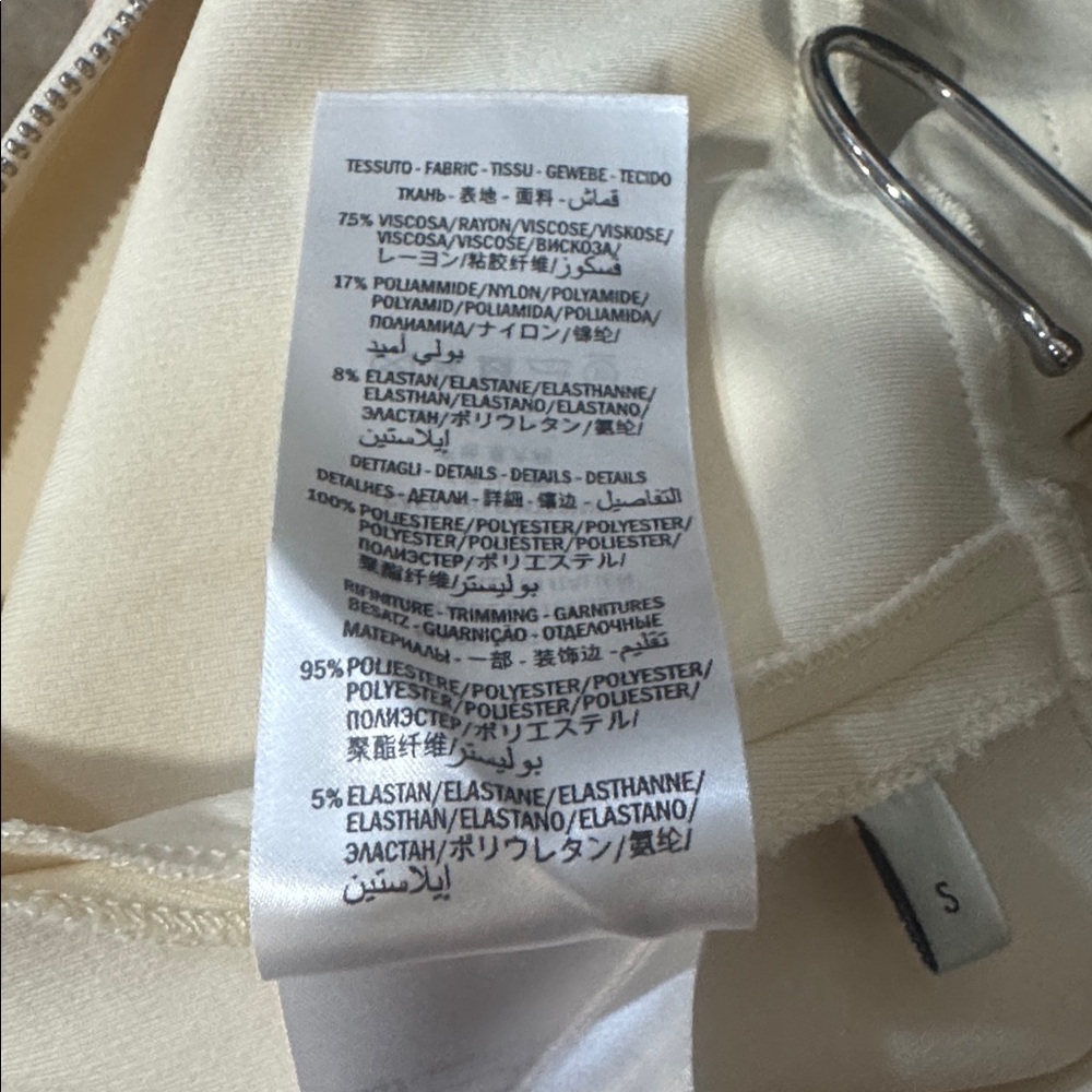 Gucci Cream Ivory Stretch Jersey size Small - Picture 14 of 14